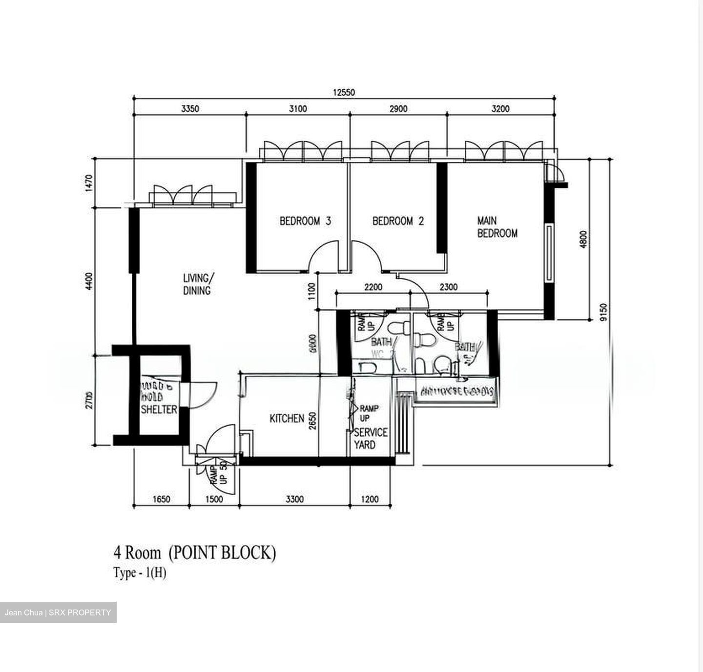 Blk 113C Mcnair Towers (Kallang/Whampoa), HDB 4 Rooms #571016081